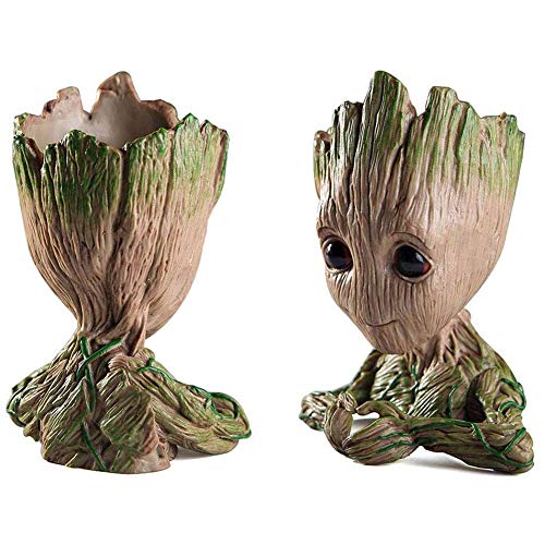 Baby Groot Flower Succulent Planter Cute Green with Hole Pen Holder ON SALE!