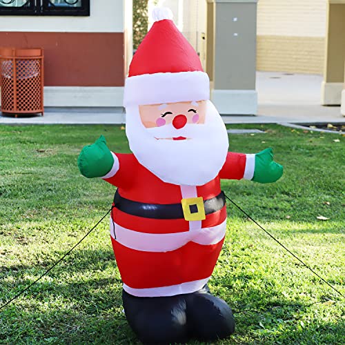 5FT Christmas Inflatable   Santa Claus w/ LEDs