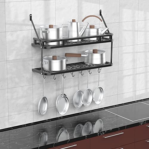 Kitchen Wall Mount Pot Rack