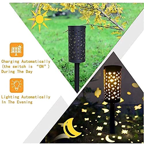 6 Pack Solar Garden Lights