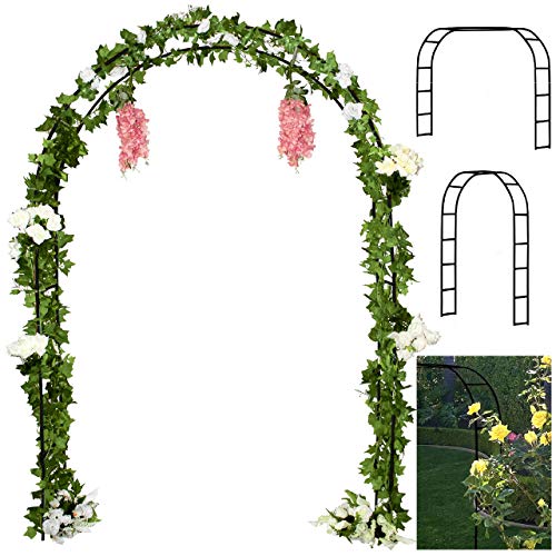 Reconfigurable & Easy-to-Assemble 7'6" Garden or Wedding Arch Arbor