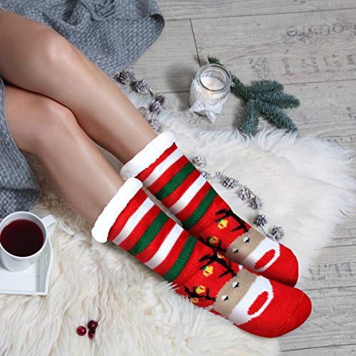 Cozy & Warm Thick Soft Wool Christmas Gift Winter Socks for Women