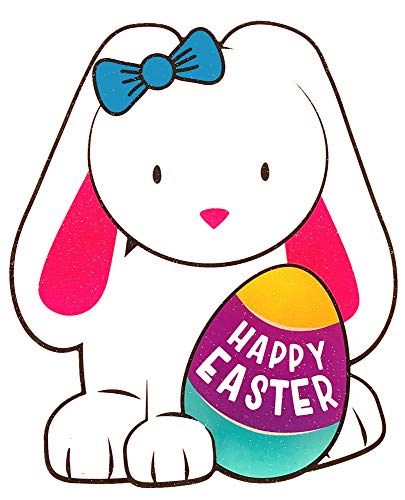 Easter Bunny Window Lighted Decoration 14.5” x 12”