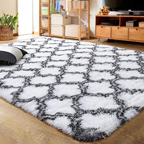 Luxury Indoor Plush Fluffy Rug Extra Soft and Comfy Carpet