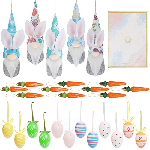 27 Pieces Easter Tree Ornament Decorations