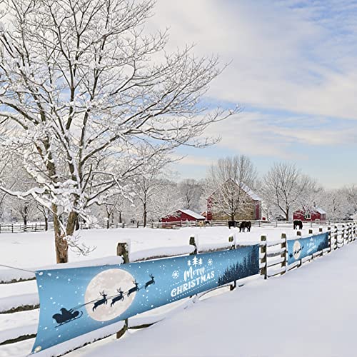 Large Merry Christmas Banner 120" x 20"