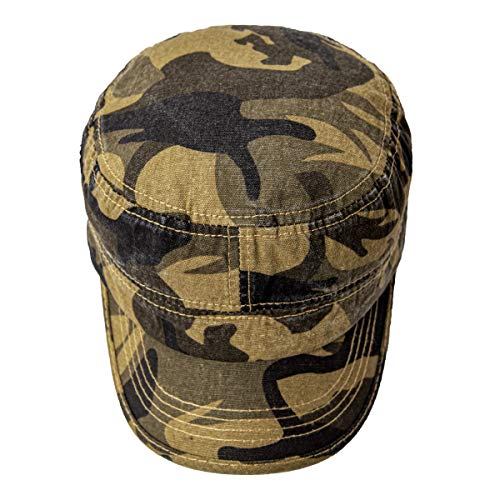 Cadet Army Caps Unique Design Vintage Flat Top Hats