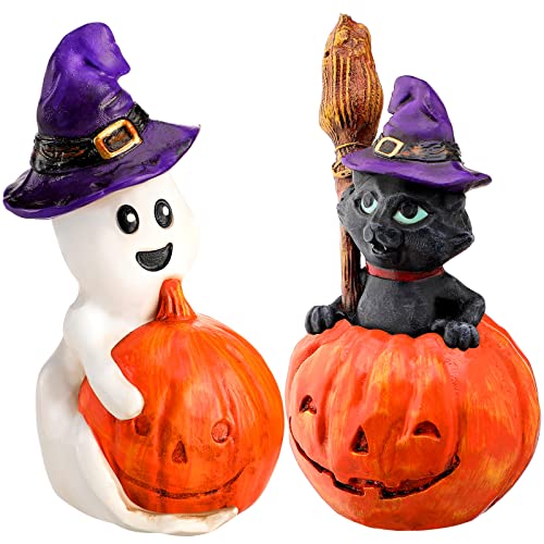 2 Pack Halloween Statue Figurines