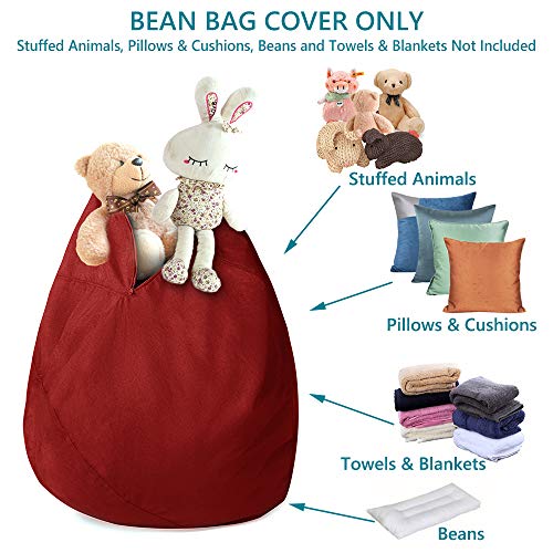 Bean Bag Chair Cover Only Without Filling -34 x 41 inch