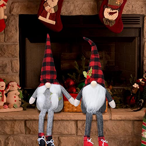 2 Pack Christmas Gnomes Decoration