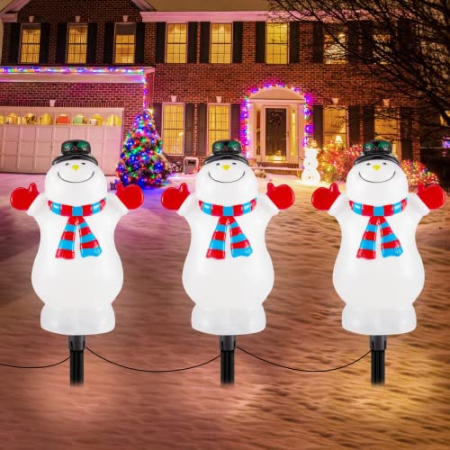 3 in 1 LED  Christmas Pathway Lights Decoration