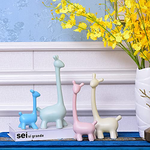 2pcs Modern 11.4" Large Deer Decoration Sculptures