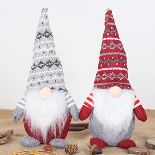 2pcs Christmas Gnome Plush