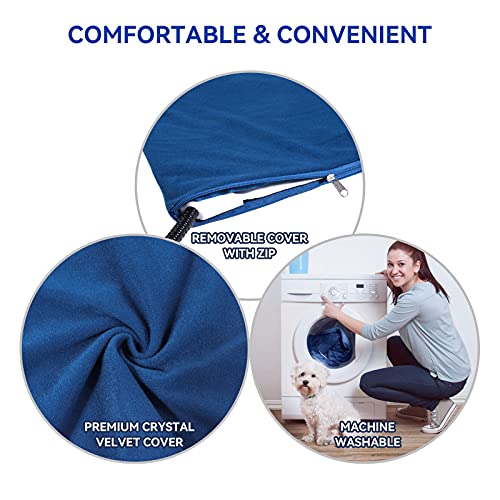 Pet Heating Pad for Dogs & Cats-Adjustable Warming Mat 4 Timers w/ Auto Shut Off