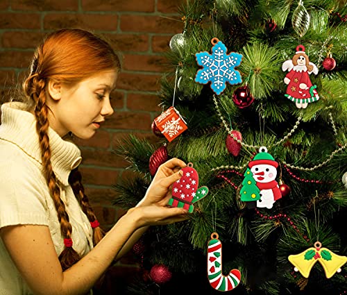 12pcs Christmas Ornaments for Small Tree Decoration