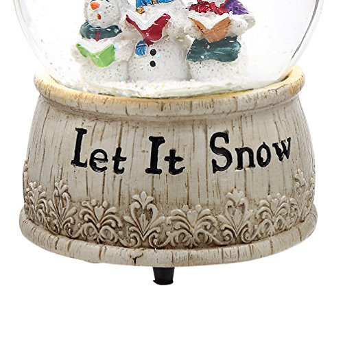 100mm Musical Snow Glitter Water Globe Christmas Decoration