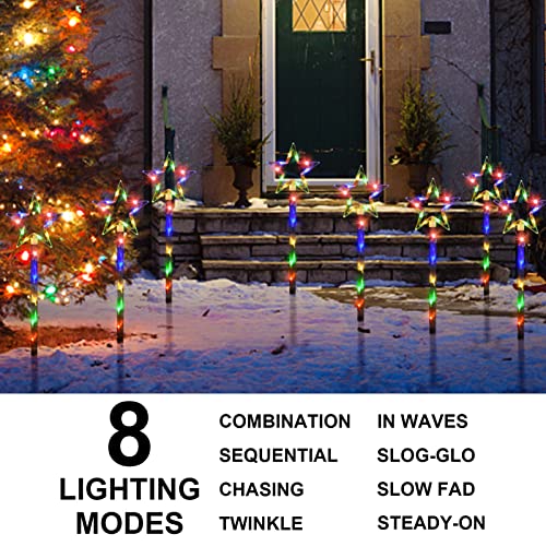 Solar Christmas Pathway Lights