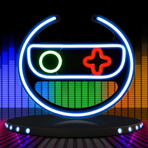 Gamepad Controller Shaped Neon LED Light Sign