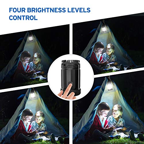 Camping Lantern Battery Powered Led Lights w/ AA Batteries