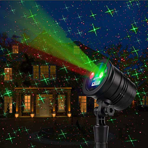 Christmas Projector Lights, Laser Star Light with Remote Control