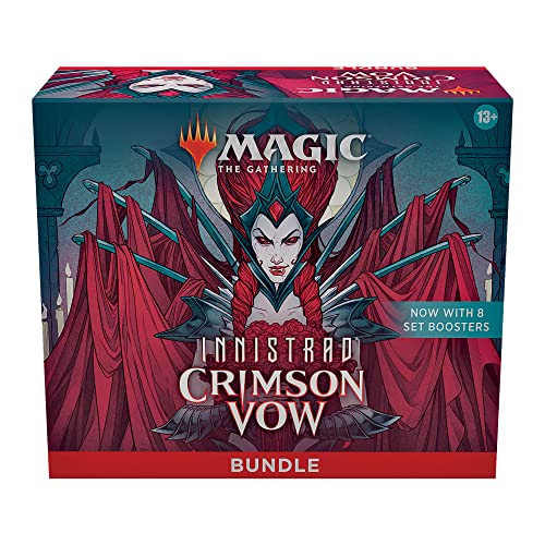 Magic: Innistrad: Crimson Vow Bundle | 8 Set Boosters + Accessories