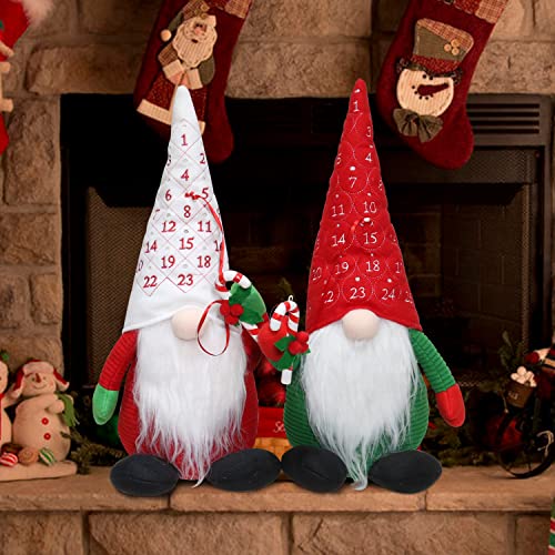 2 Pack Christmas Gnomes Decoration