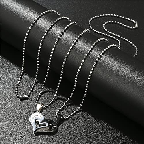 4Pcs Magnetic Couples Beads Bracelet & Necklace