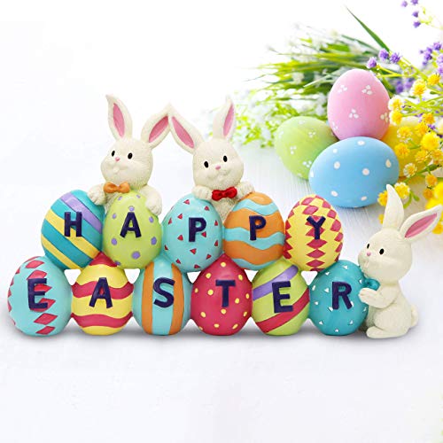 Happy Easter Figurine Tabletop Decoration