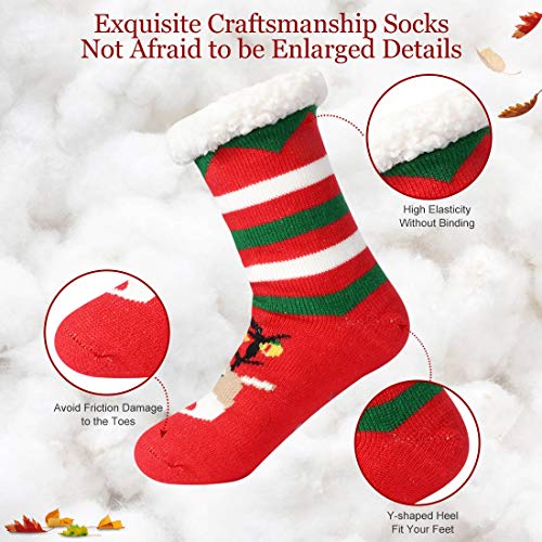 Cozy & Warm Thick Soft Wool Christmas Gift Winter Socks for Women