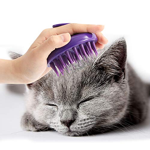 Soft Dual Rubber Pins Cat Brush Massager