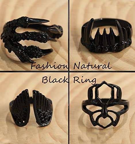 20-30Pcs Gothic Vintage Rings Set for Men/Women