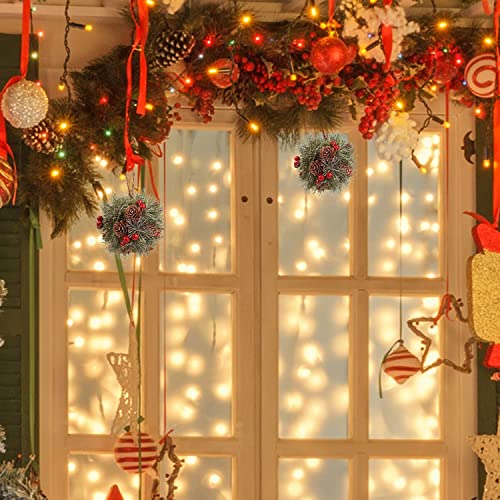 2 Pcs Christmas Hanging Decoration