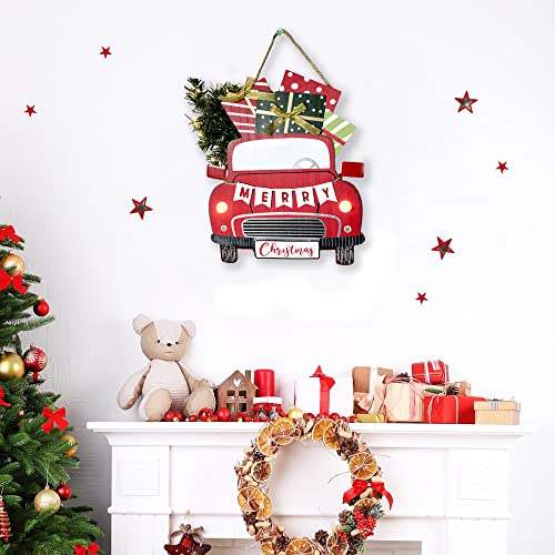 Merry Christmas LED Lighted Hanging Decoration