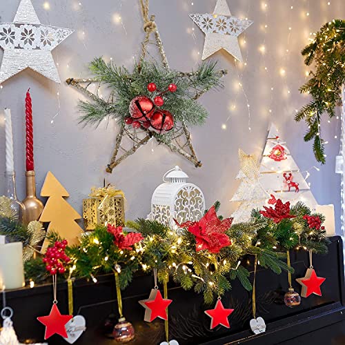 2 Pcs Christmas Hanging Decoration