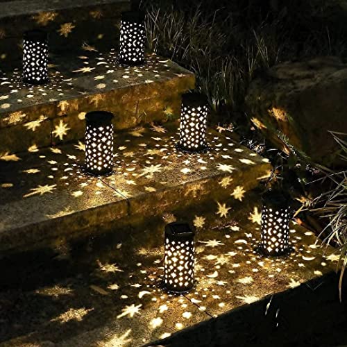 6 Pack Solar Garden Lights