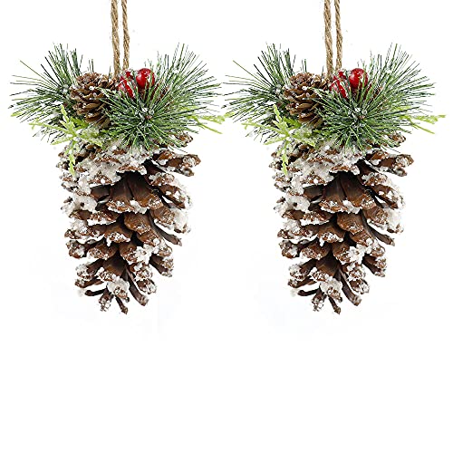 2 Pcs Christmas Hanging Decoration