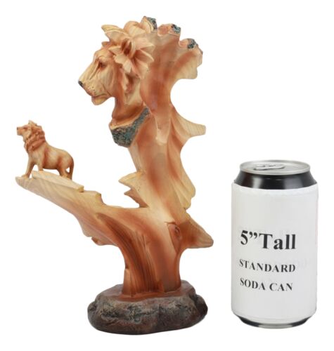 African Savanna Safari Lion Statue 9.25" Figurine