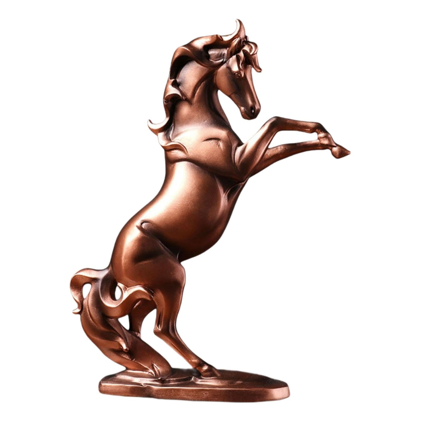 2 Count Modern Resin Horse Figurine