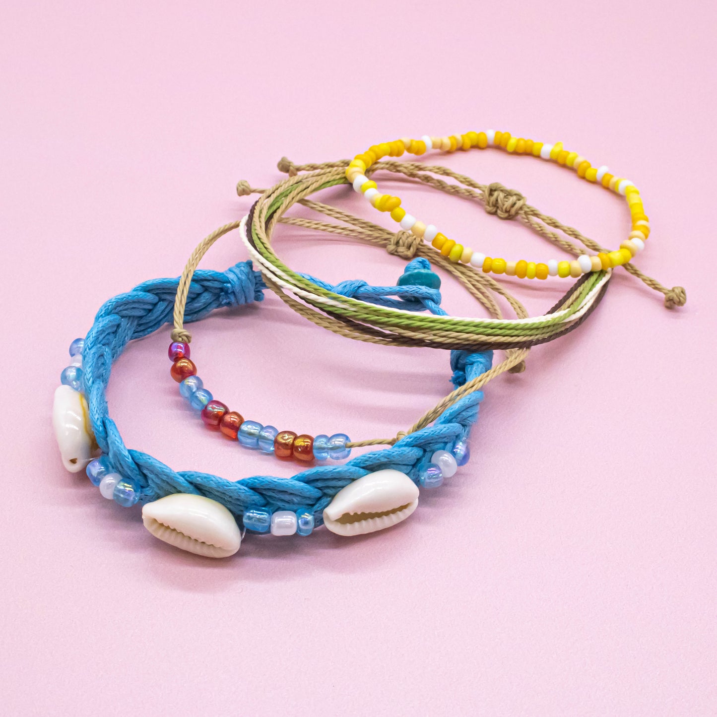 16 Beach Bracelets for Teen/Women