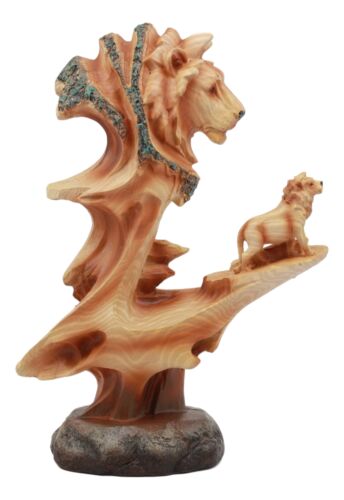 African Savanna Safari Lion Statue 9.25" Figurine
