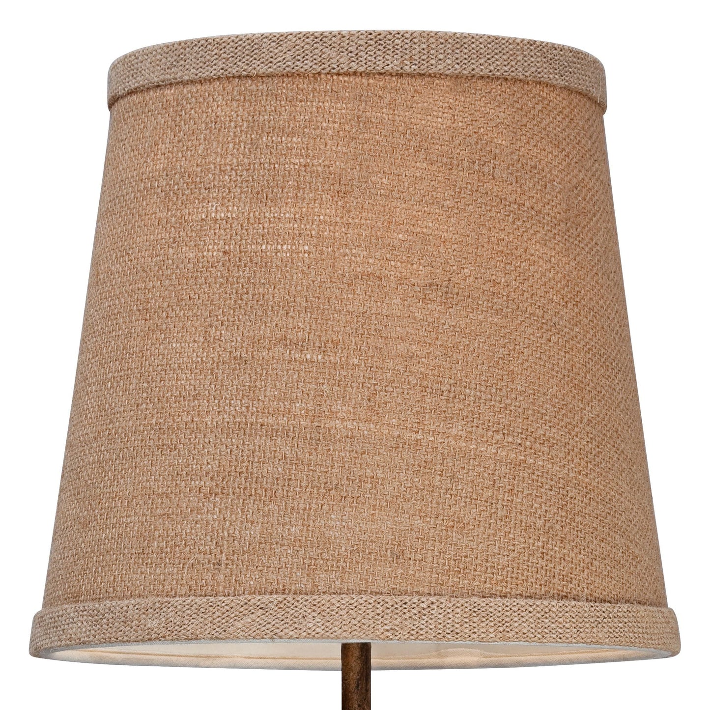 Cottage Accent Table Lamp 15 1/2" High Bronze Crackle Bird Burlap