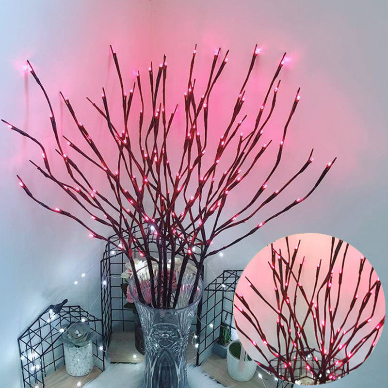 1Pc Christmas Nordic Style Artificial Tree Branches w/ LED Lights