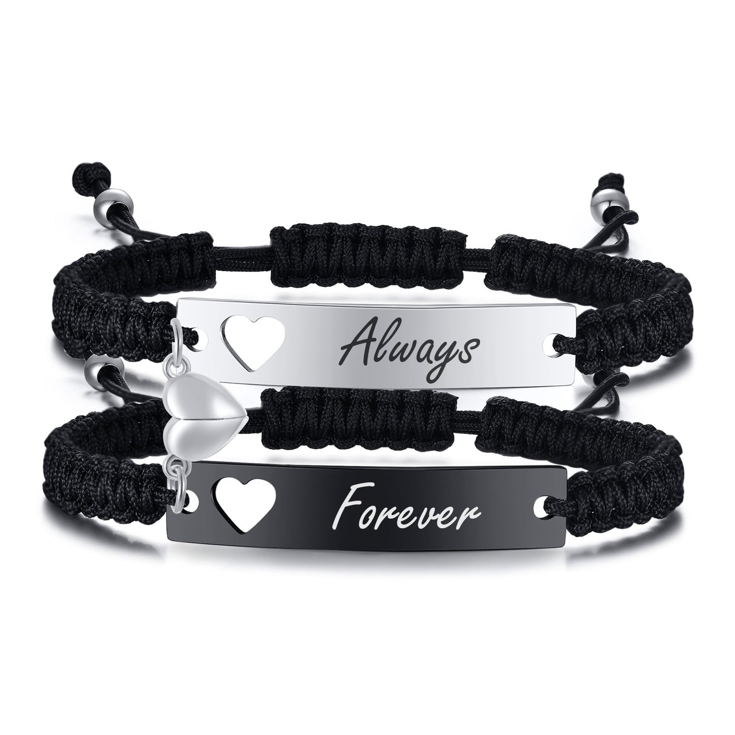 Adjustable Magnetic Couples Bracelets