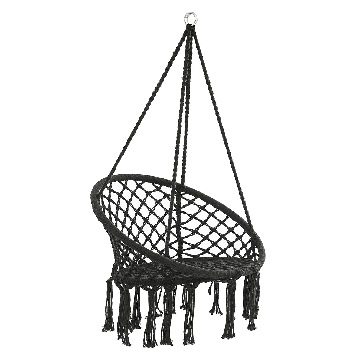 Hanging Hammock Chair Macrame Swing Seat Mesh