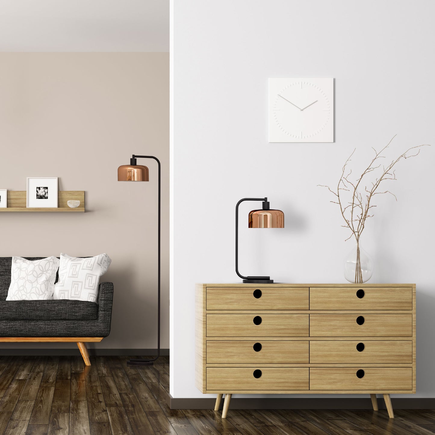 Modern Metal Table Lamp
