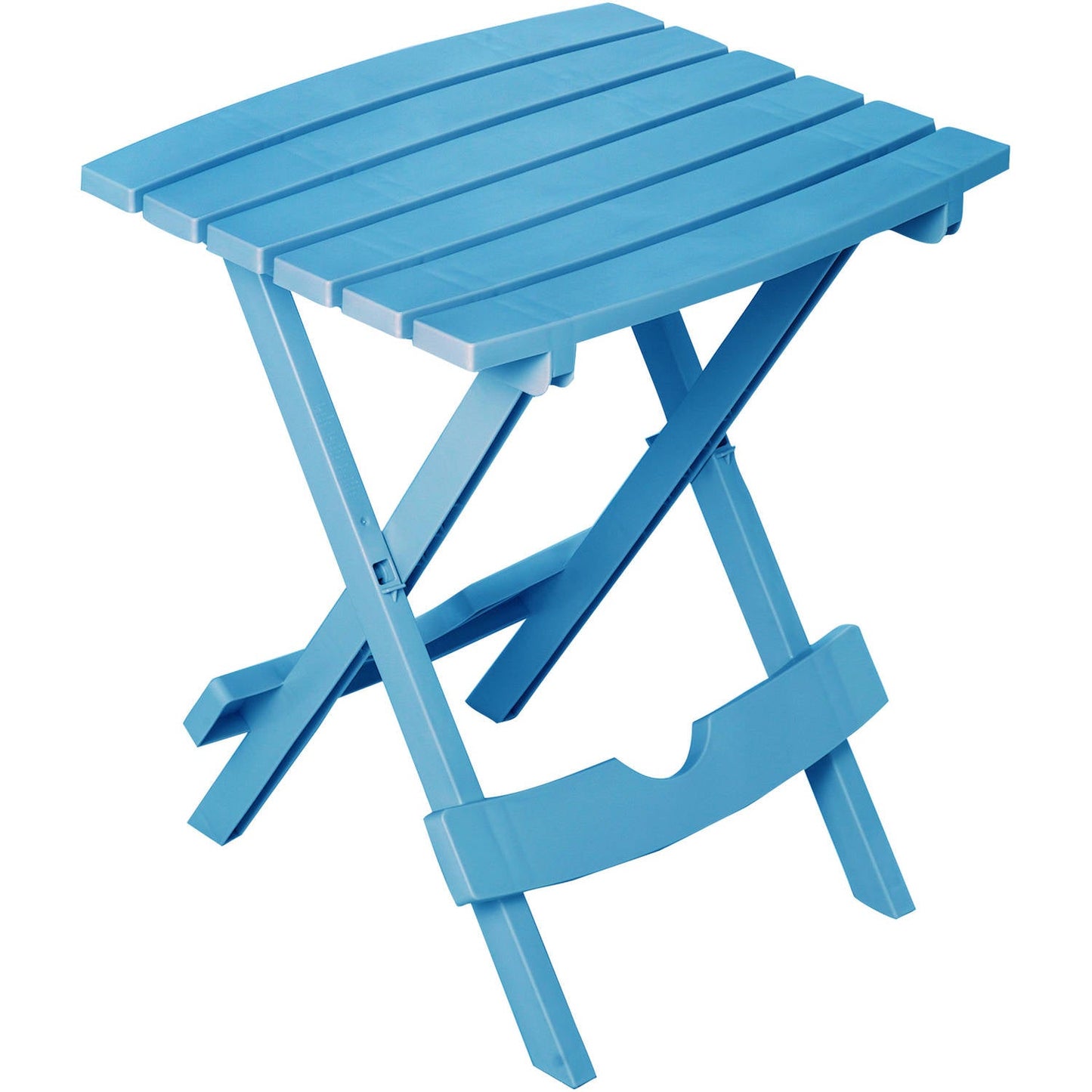 Quik-Fold Side Table, Blue