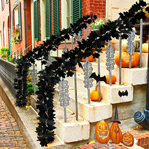 2 Pack Halloween Black Garlands Decoration