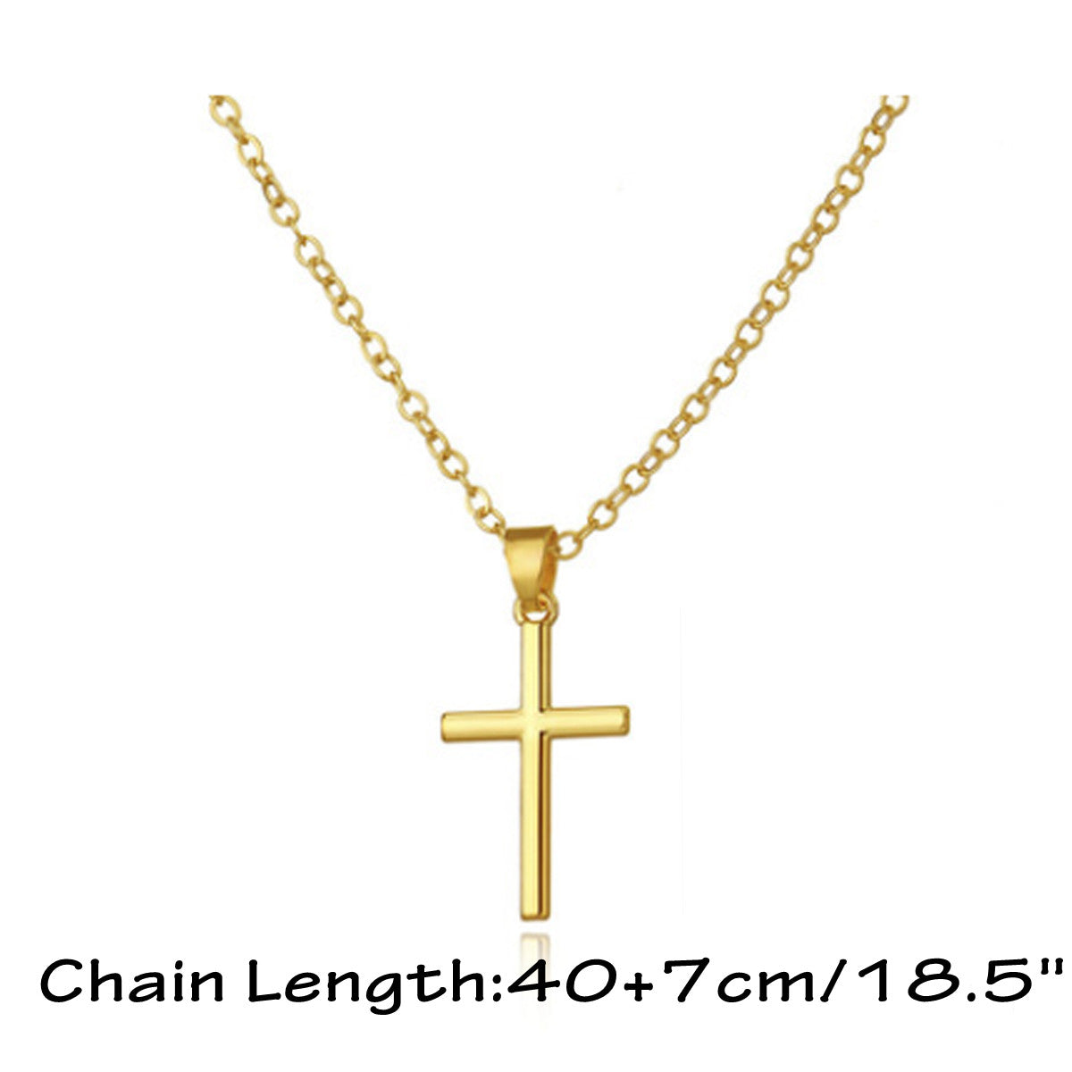 2 packs Men's Cross Necklace