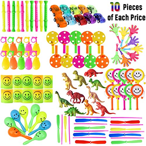 Party Favors for Kids Prizes 200 pcs Bulk Assortment Toys Best for Birthday Party, Easter Eggs, Pinata