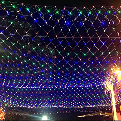 Connectable Christmas/Halloween Net Lights, 12FT x 5FT 360 LED